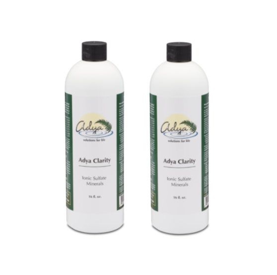 500ml Adya Clarity Water Purification Solution 2-PACK